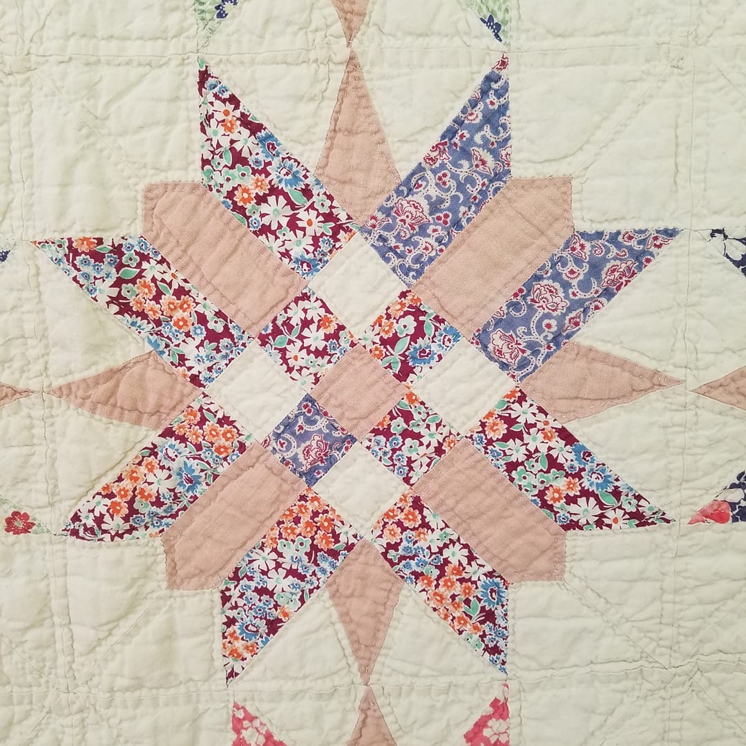 Floral Star Quilt