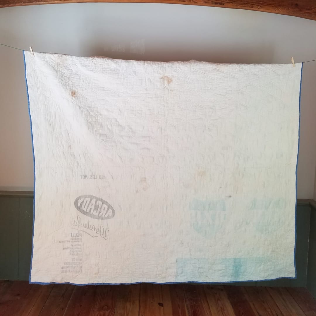 Feed Sack Cherry Quilt