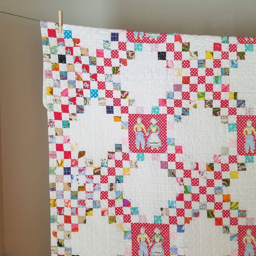 Dutch Boy /Dutch Girl Chain Quilt