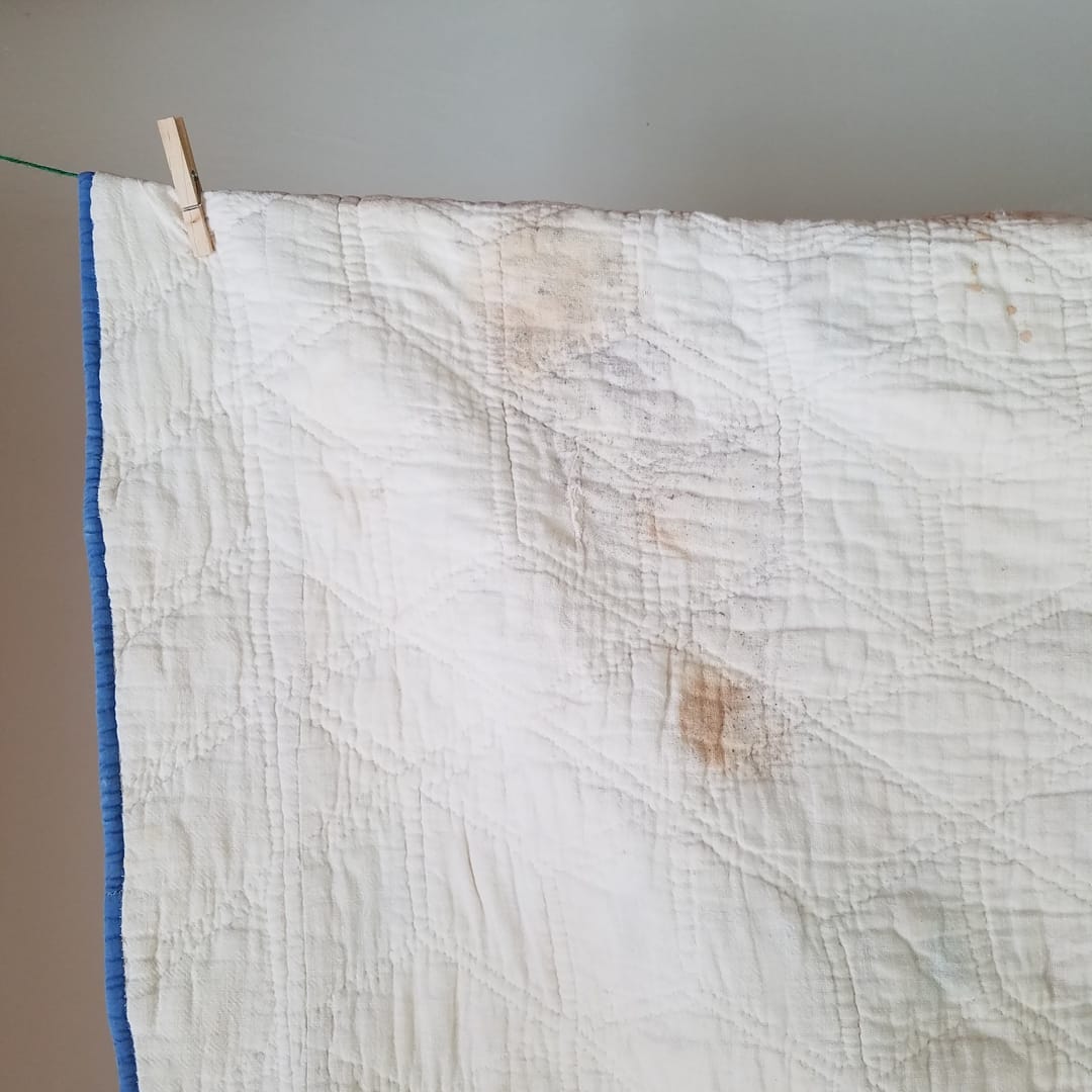 Feed Sack Cherry Quilt