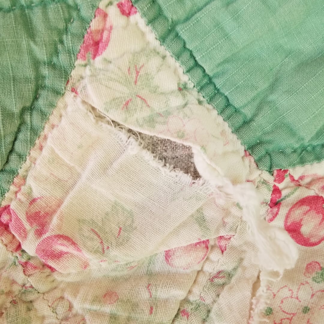 Feed Sack Cherry Quilt