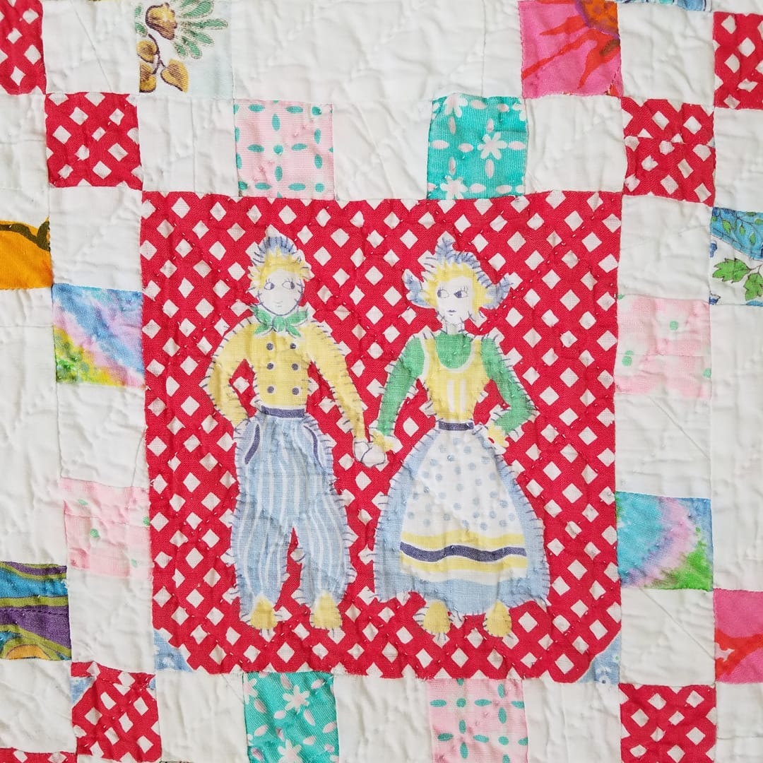 Dutch Boy /Dutch Girl Chain Quilt