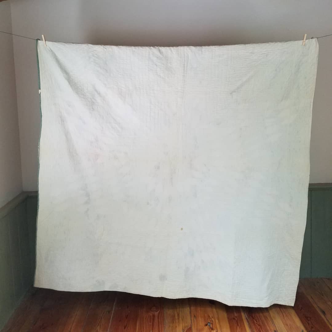 Blue Green Lone Star Quilt