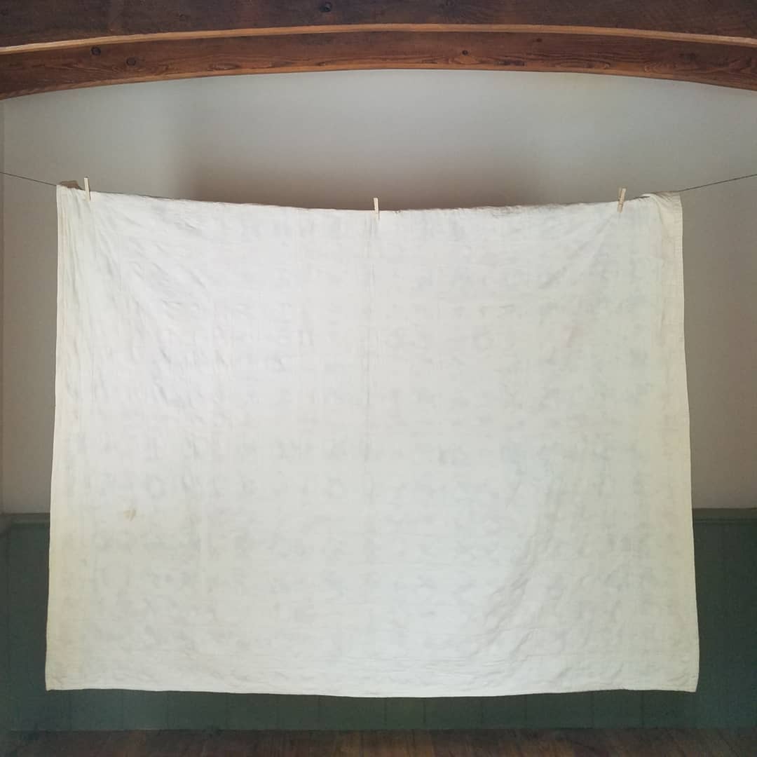 1934 Wedding Gift Quilt with Letter