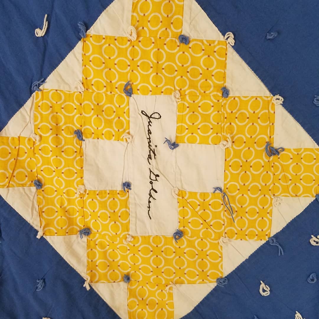 Hand Tied Album Quilt