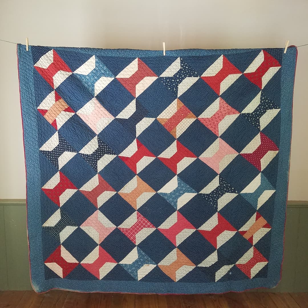 Indigo, calico Spool Quilts