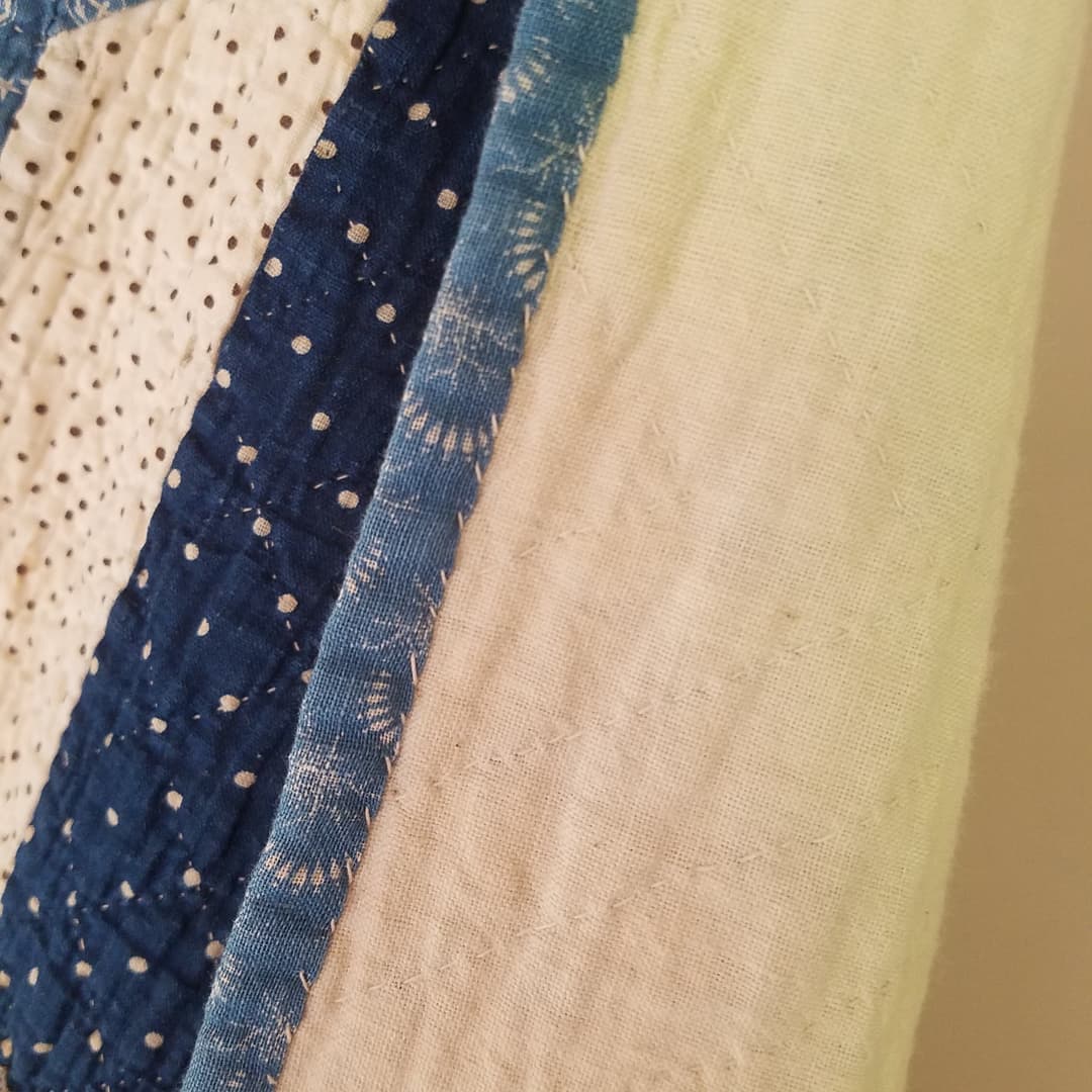 Indigo, calico Spool Quilts