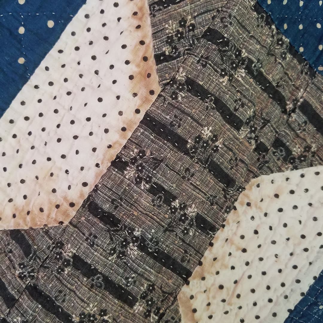 Indigo, calico Spool Quilts