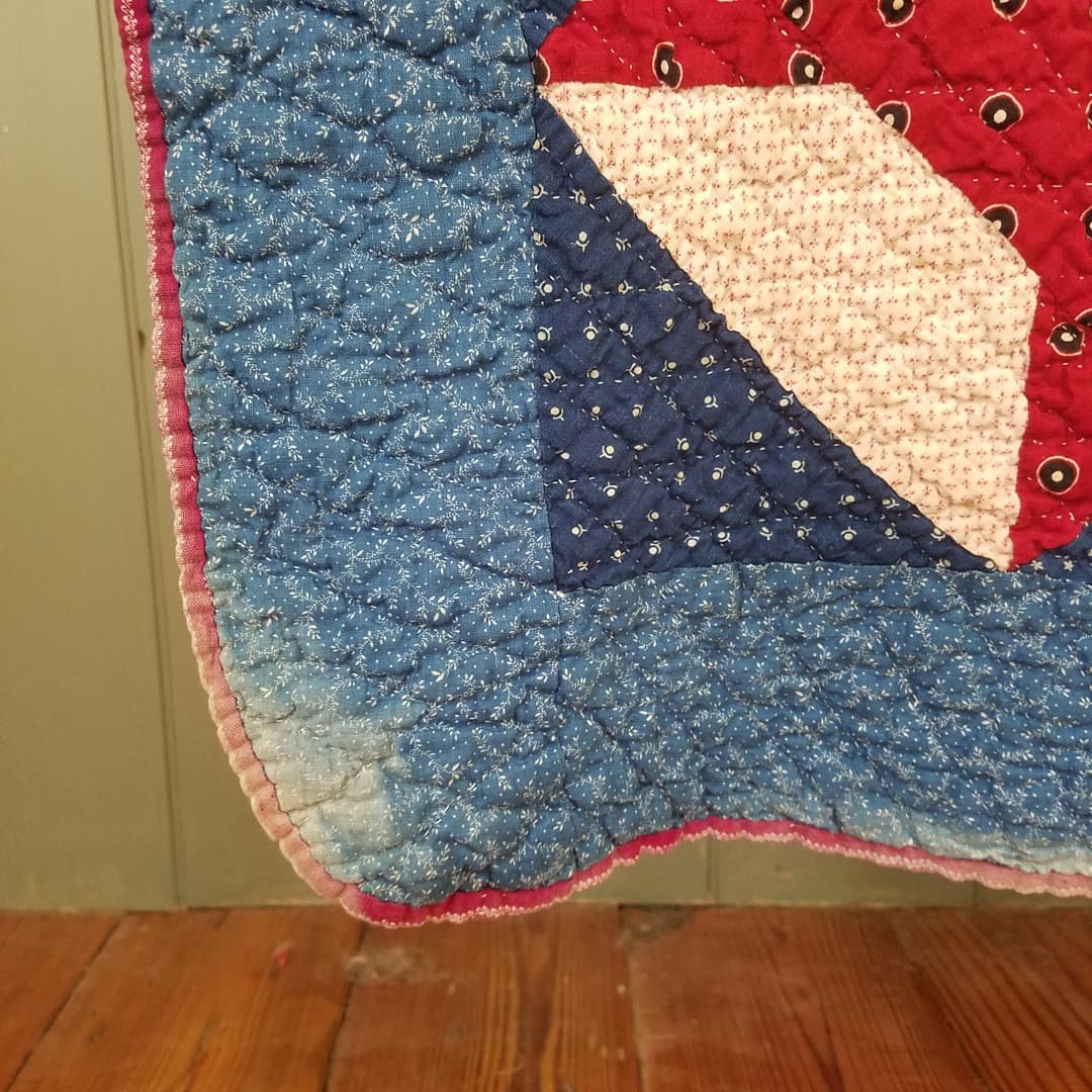 Indigo, calico Spool Quilts