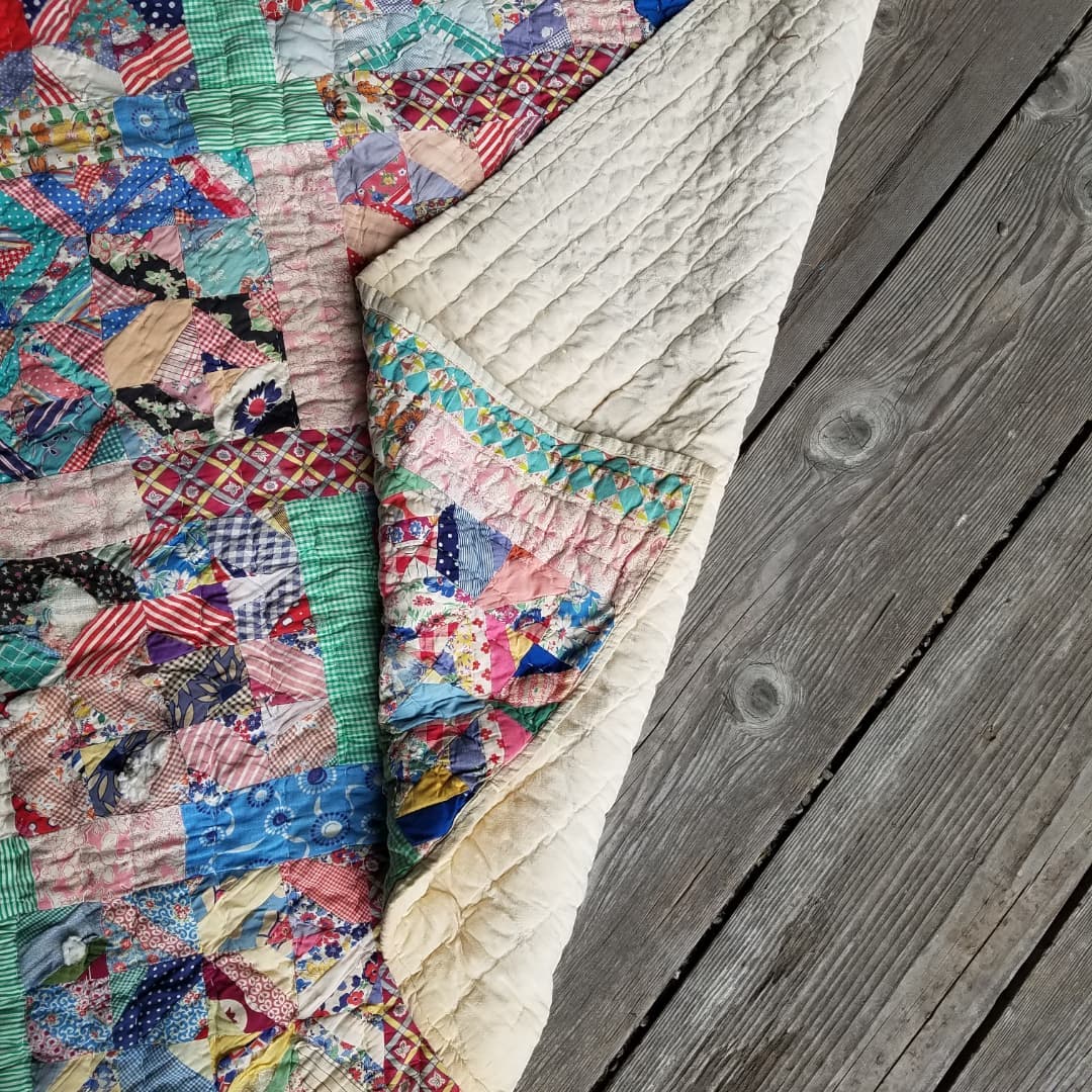 Multi Color Crazy Quilt