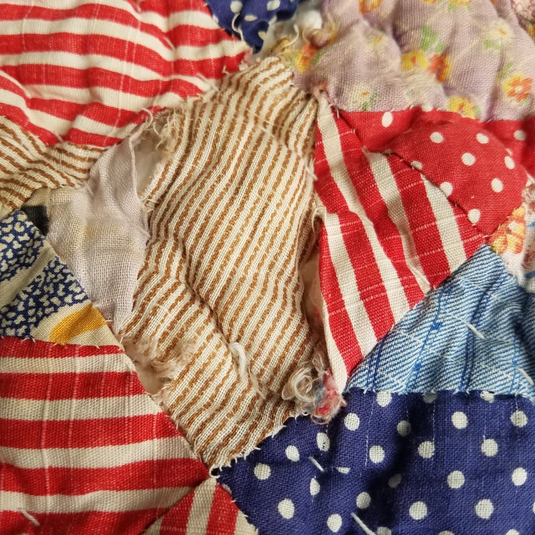 Multi Color Crazy Quilt