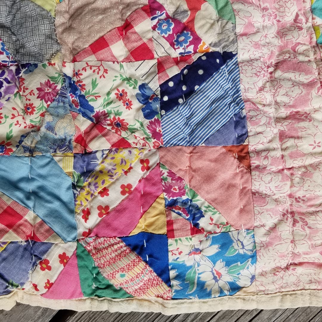 Multi Color Crazy Quilt