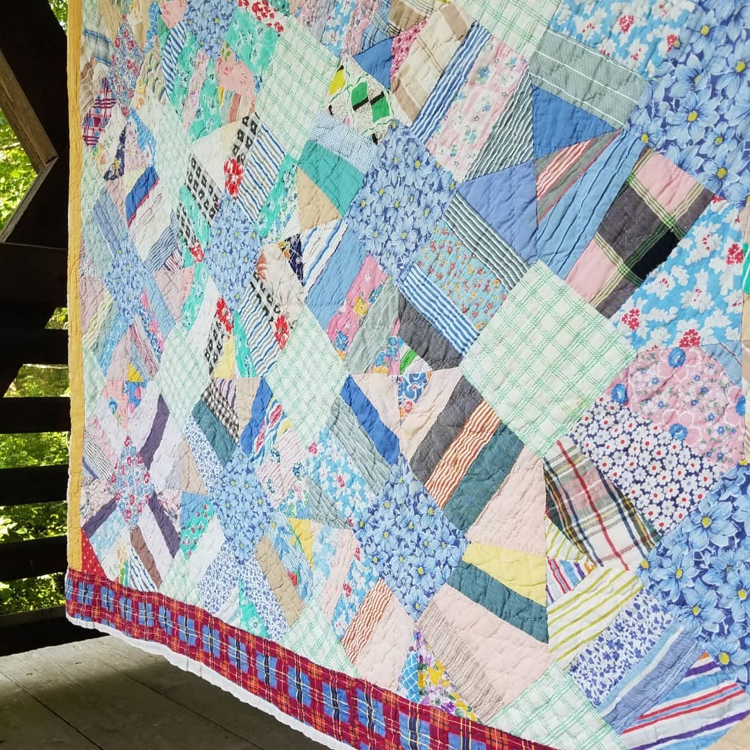 Floral Crazy Quilt