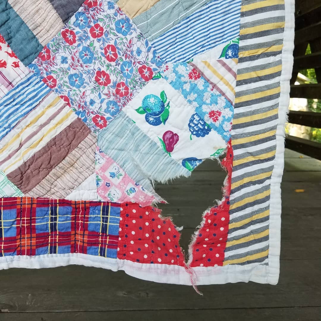 Floral Crazy Quilt