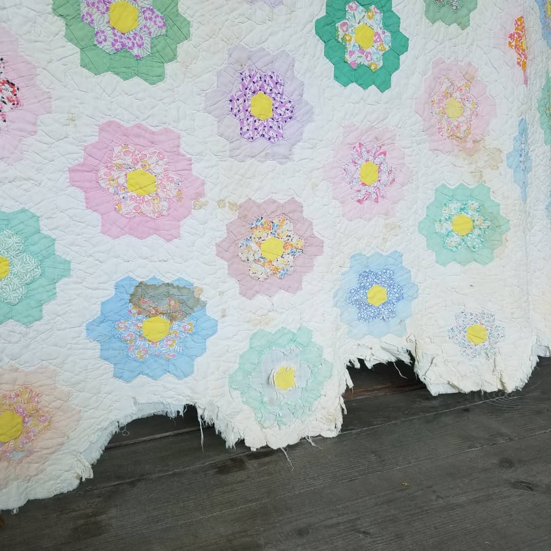 Grandmother's Garden Quilt