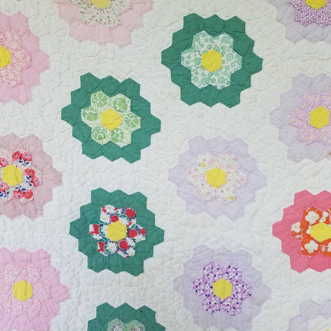 Grandmother's Garden Quilt