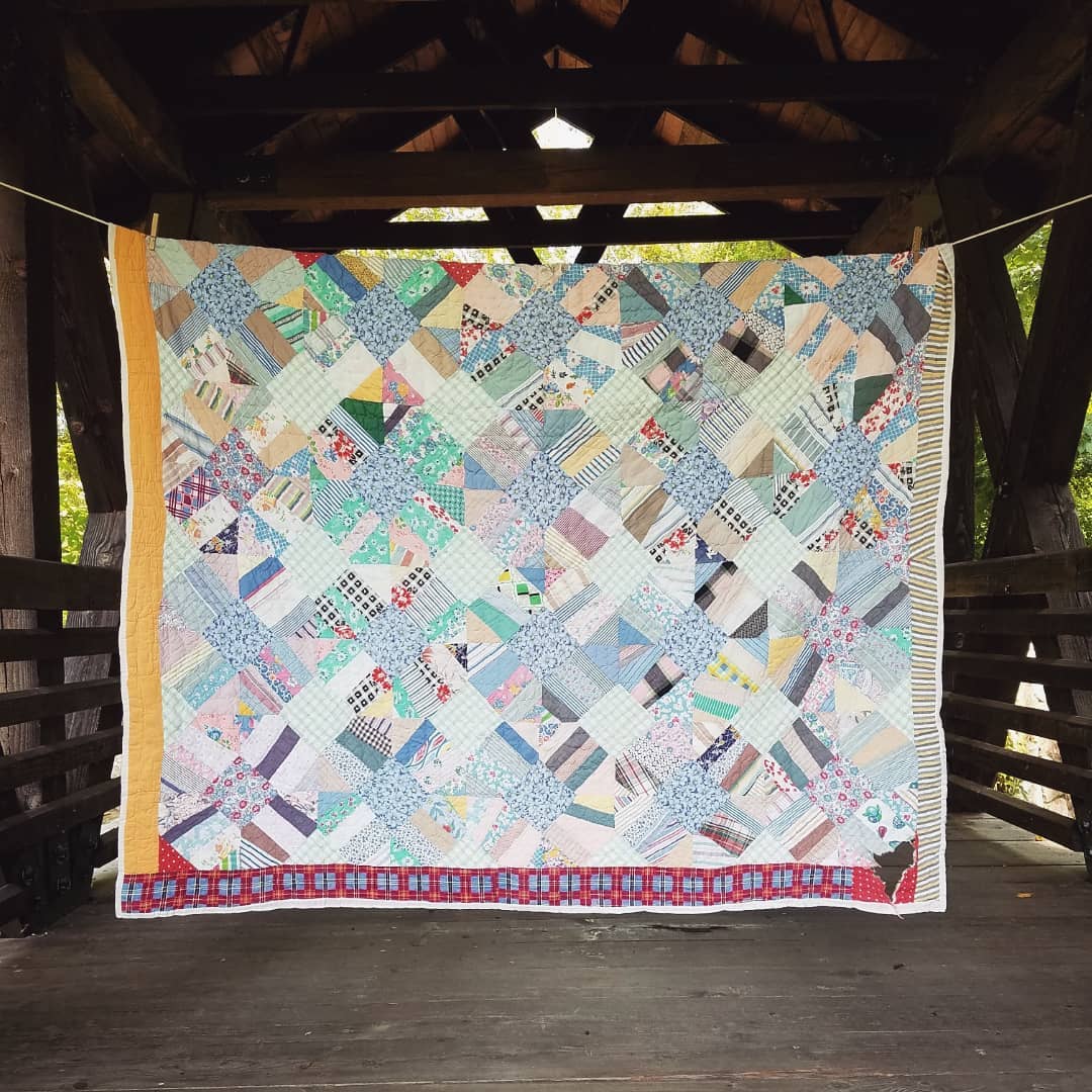 Floral Crazy Quilt