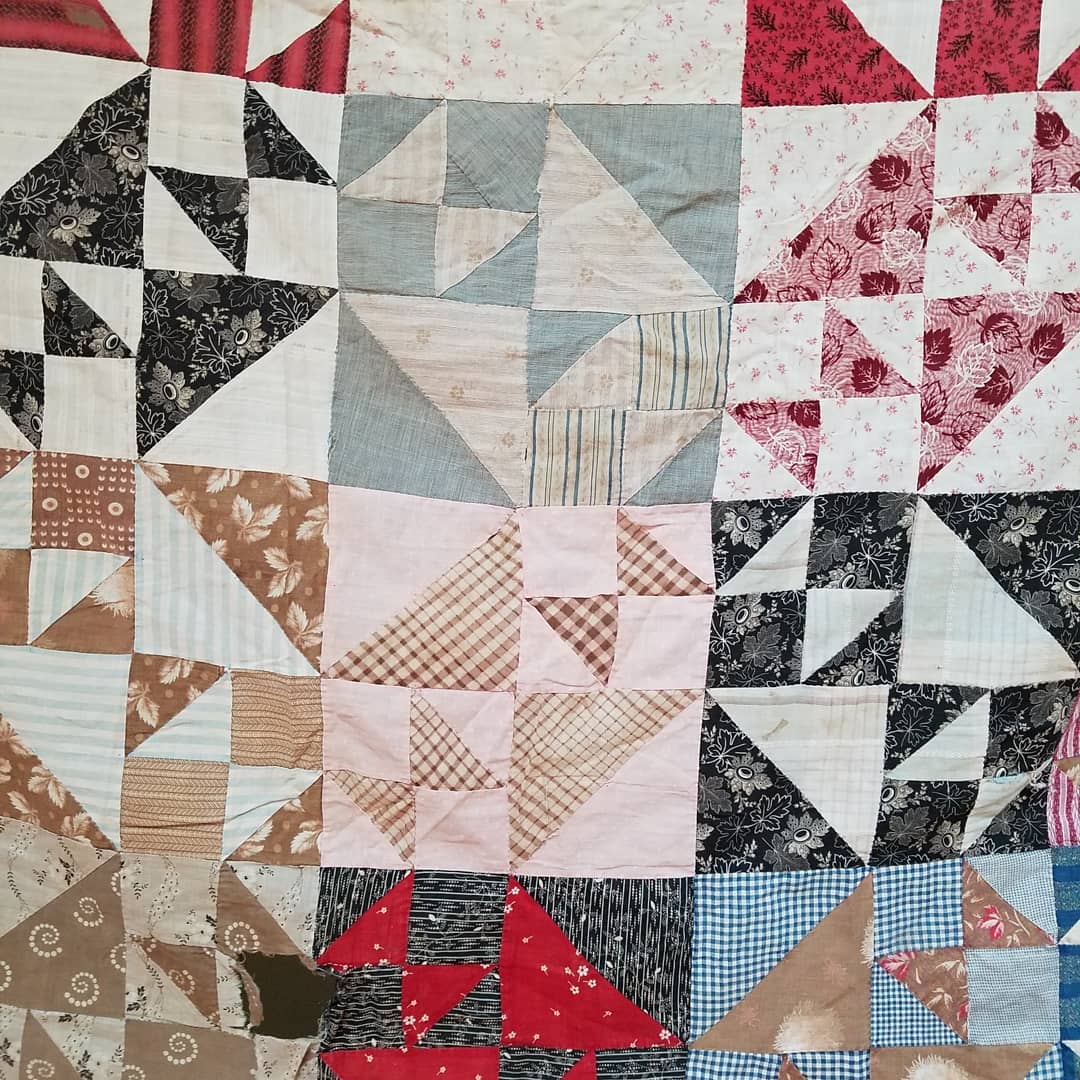 Late 18, early 1900's Quilt top