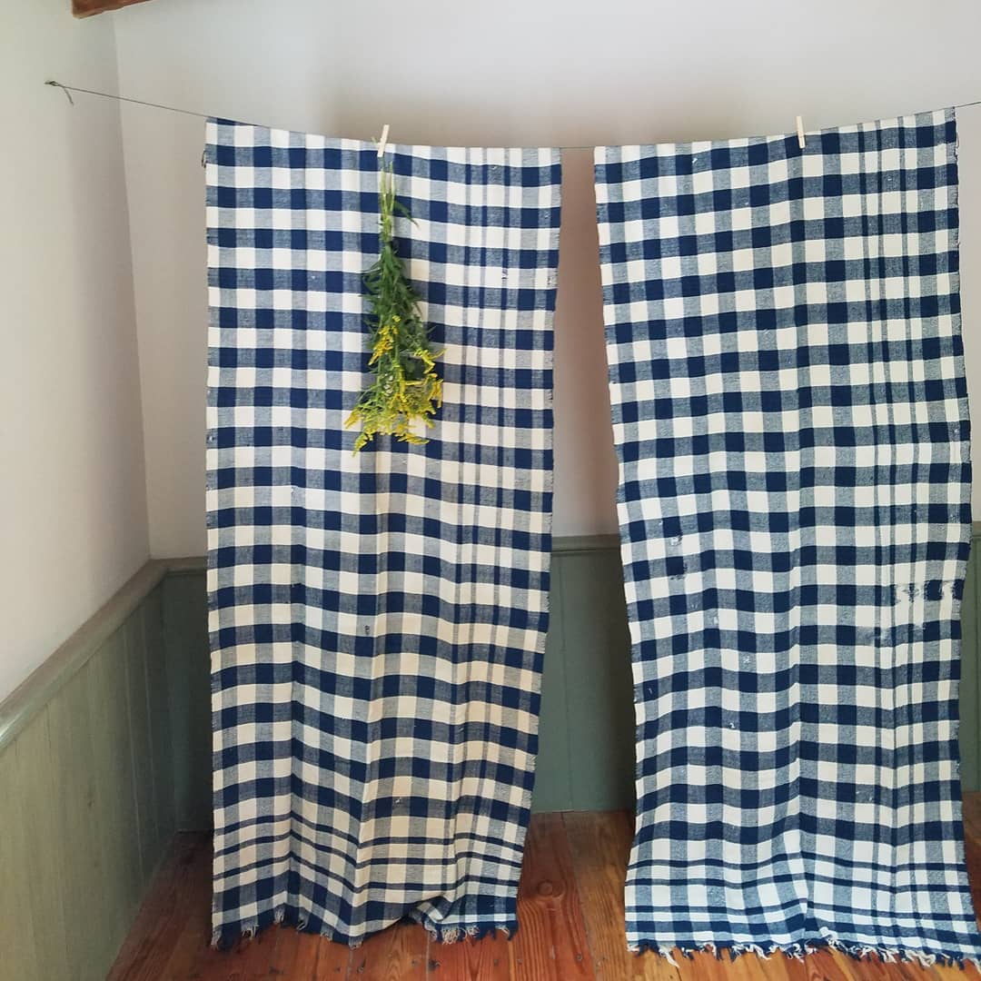 Woven Wool Curtain Panels