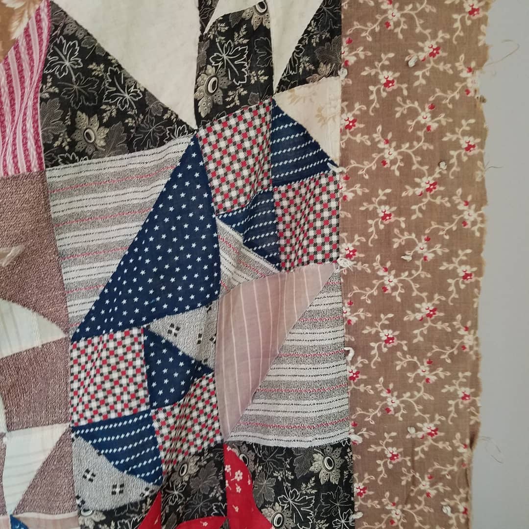 Late 18, early 1900's Quilt top