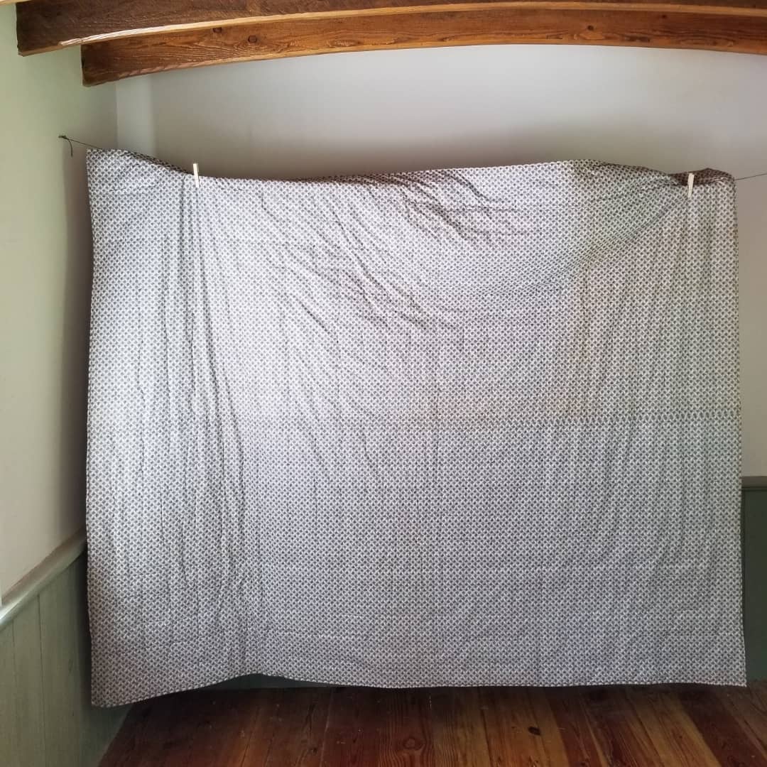 Hand Tied Pinwheel Quilt
