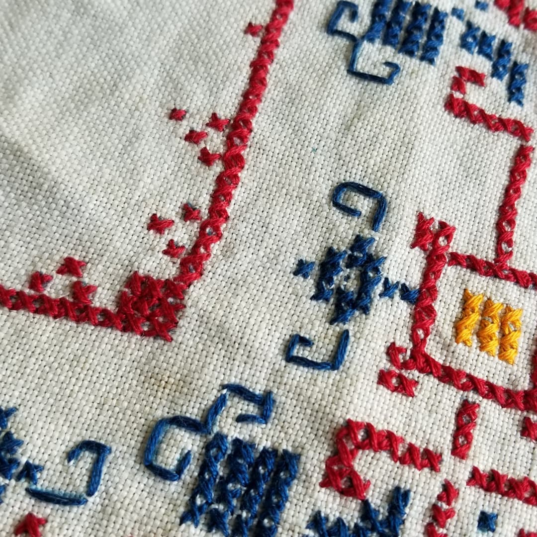 Hand Embroidered Cotton Cloth