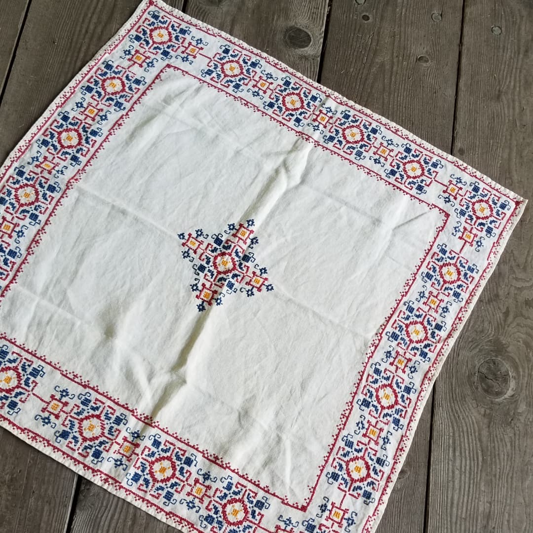 Hand Embroidered Cotton Cloth