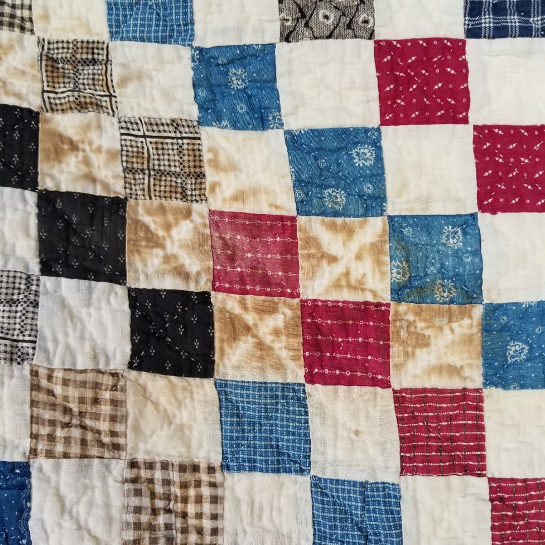 Indigo Chain Quilt