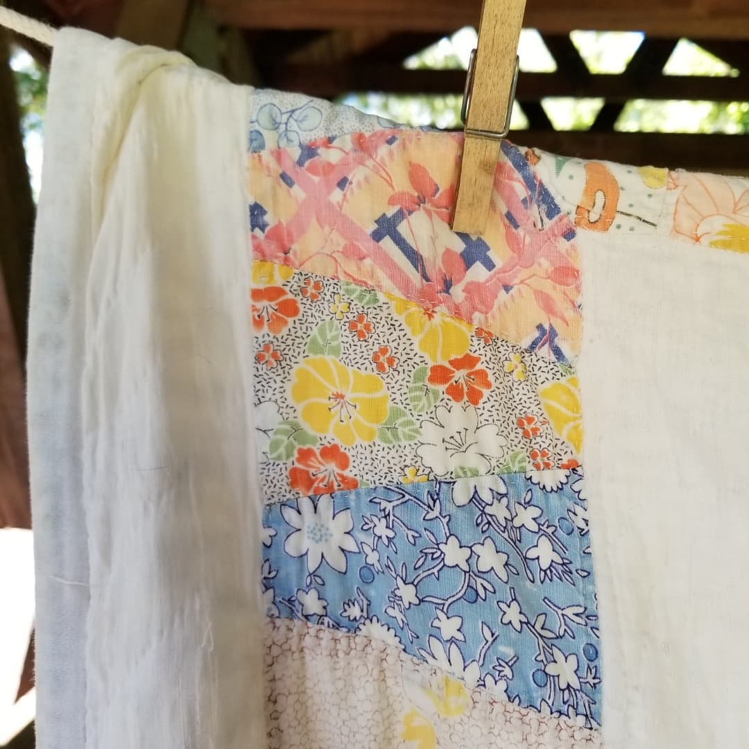 Dresden Plate/Friendship Ring Quilt