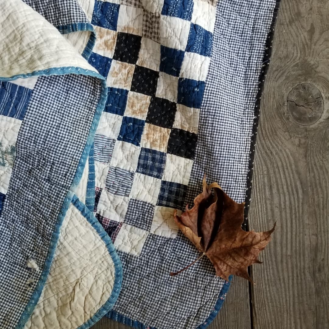 Indigo Chain Quilt