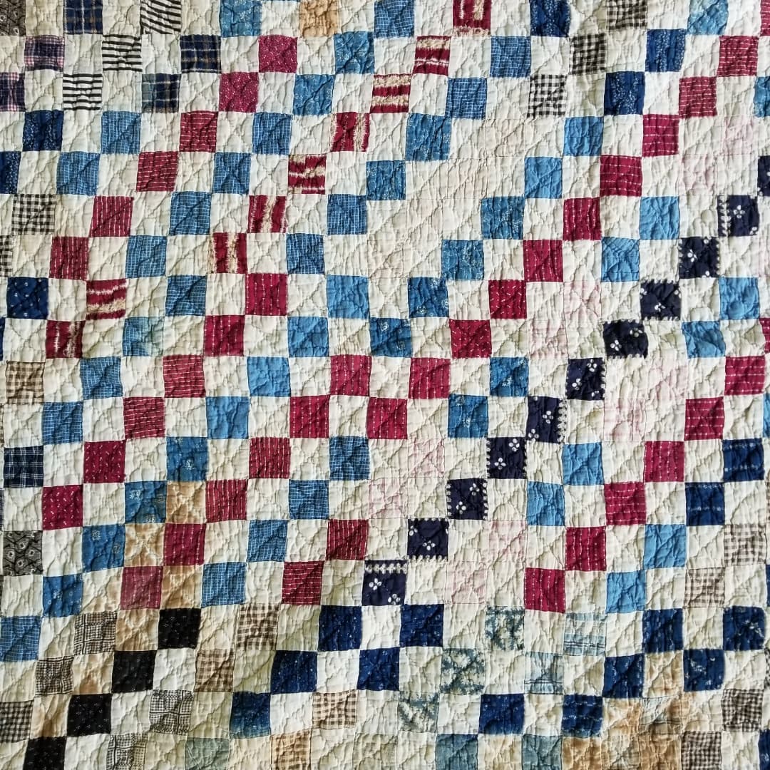 Indigo Chain Quilt