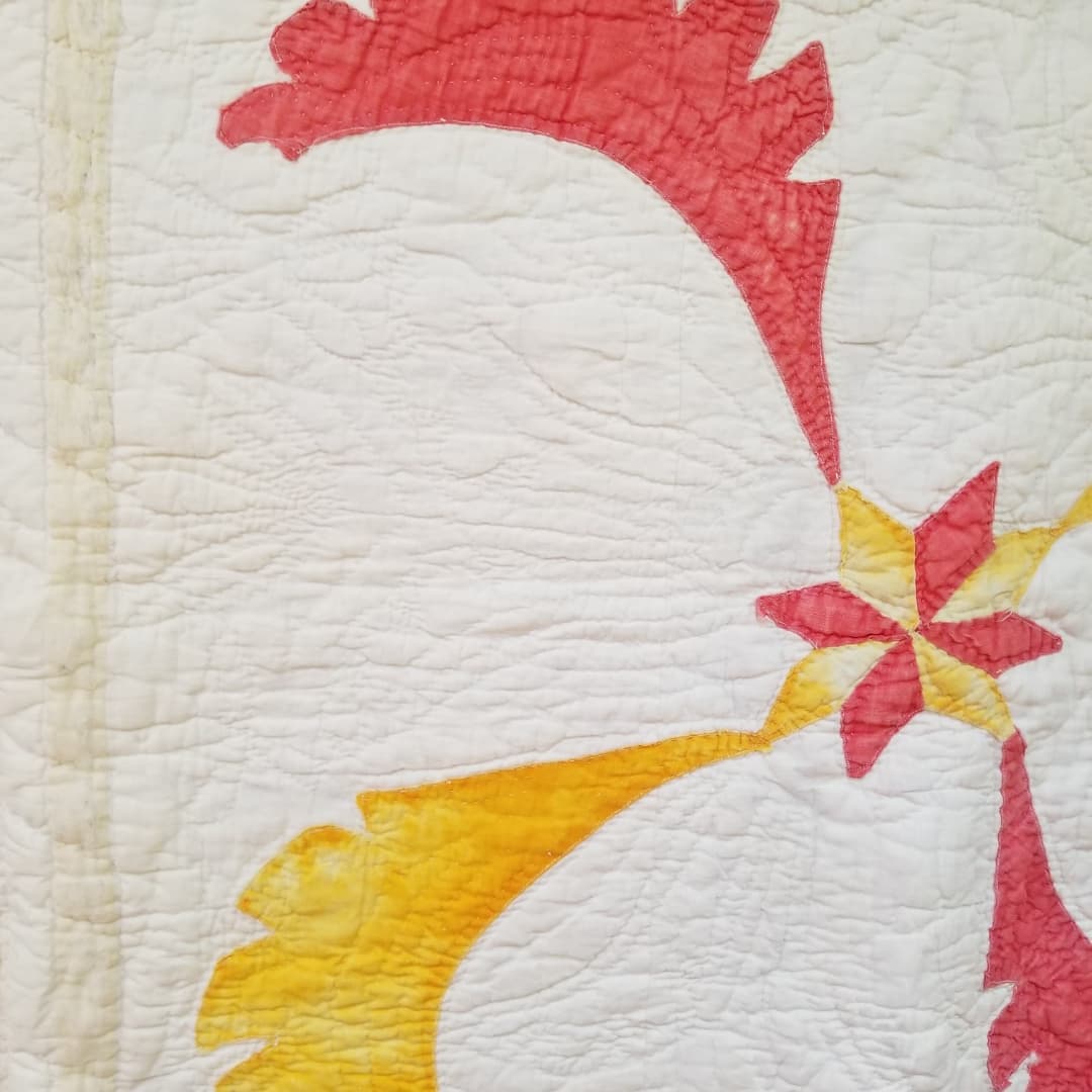 Primitive Feather Quilt