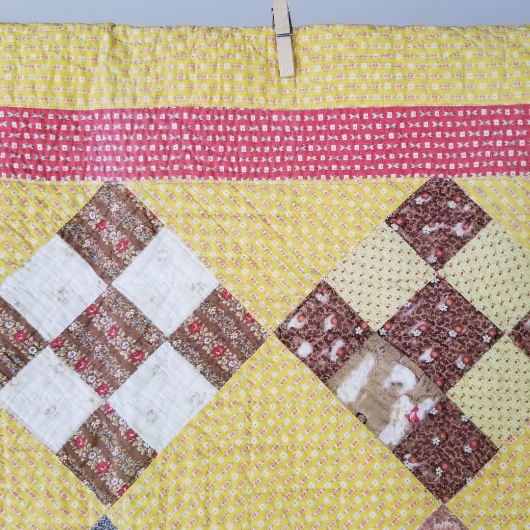 Golden Calico Quilt