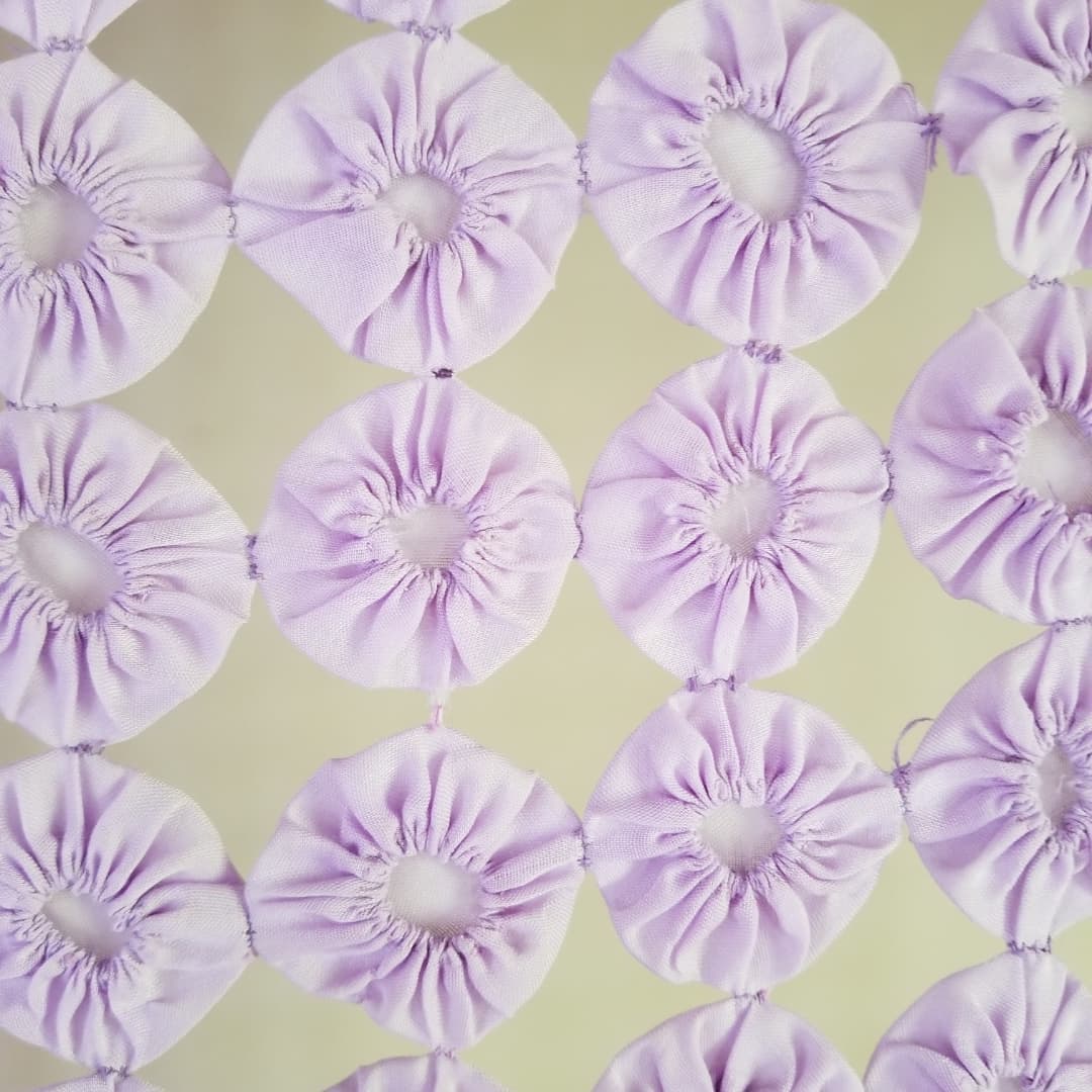 Lavender YoYo Quilt