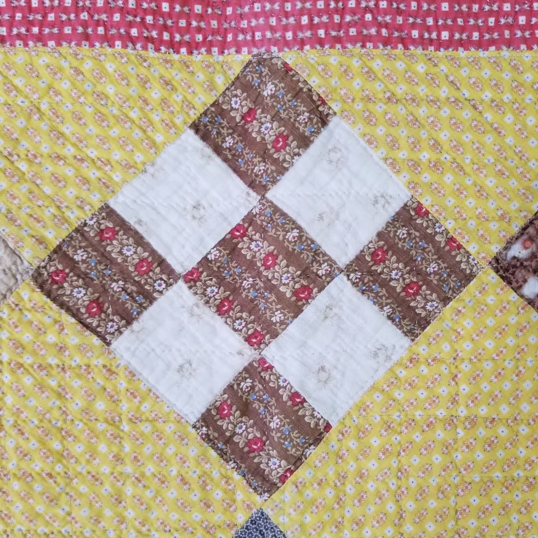 Golden Calico Quilt