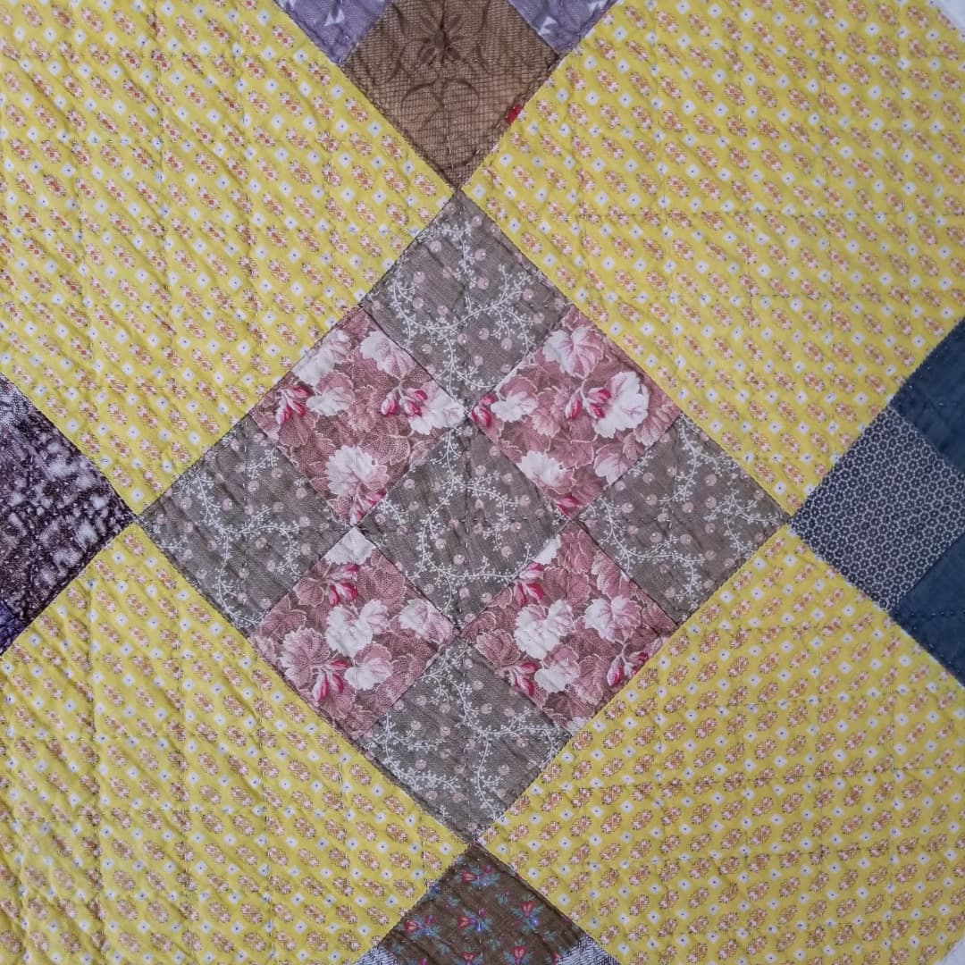 Golden Calico Quilt
