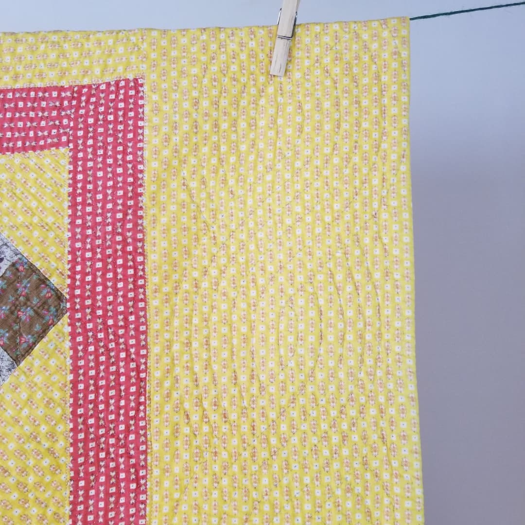 Golden Calico Quilt