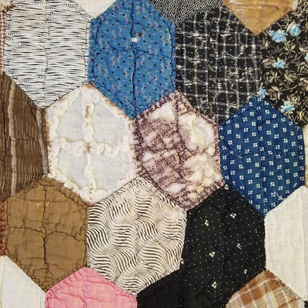 Elongated Hexagon Quilt