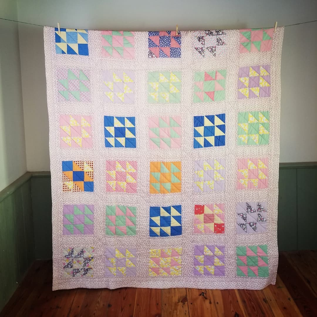 Midcentury Double X Quilt