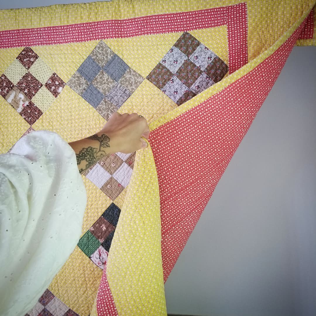Golden Calico Quilt