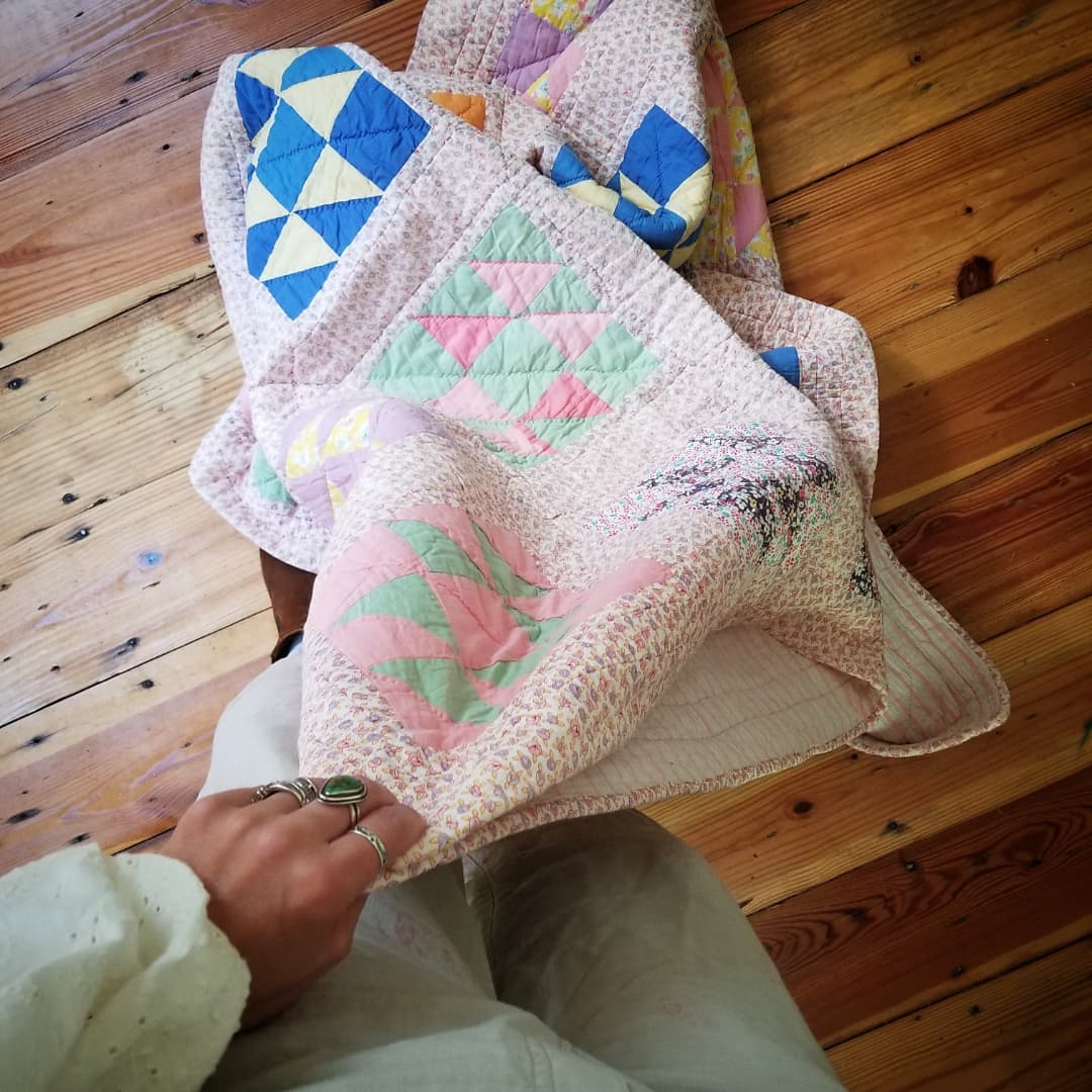 Midcentury Double X Quilt