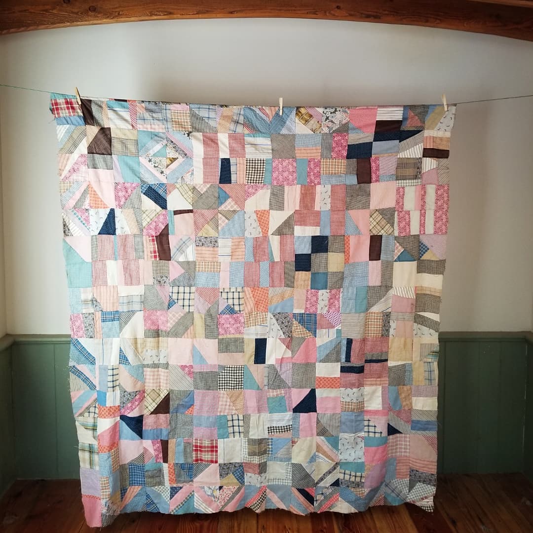 Patchwork Sampler Quilt TOP