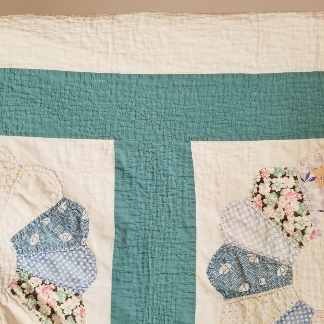 Dresden Flower, Summer Quilt