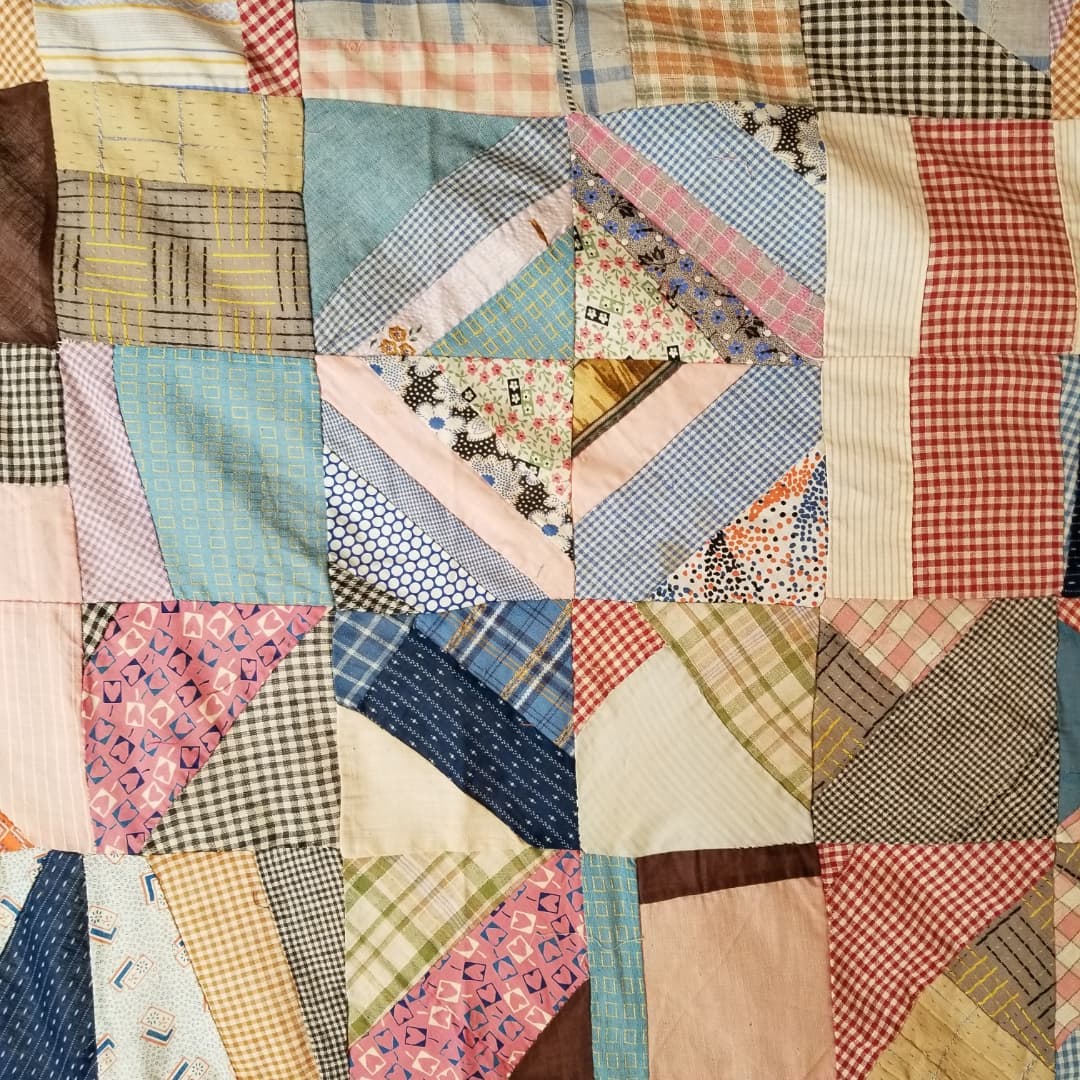 Patchwork Sampler Quilt TOP