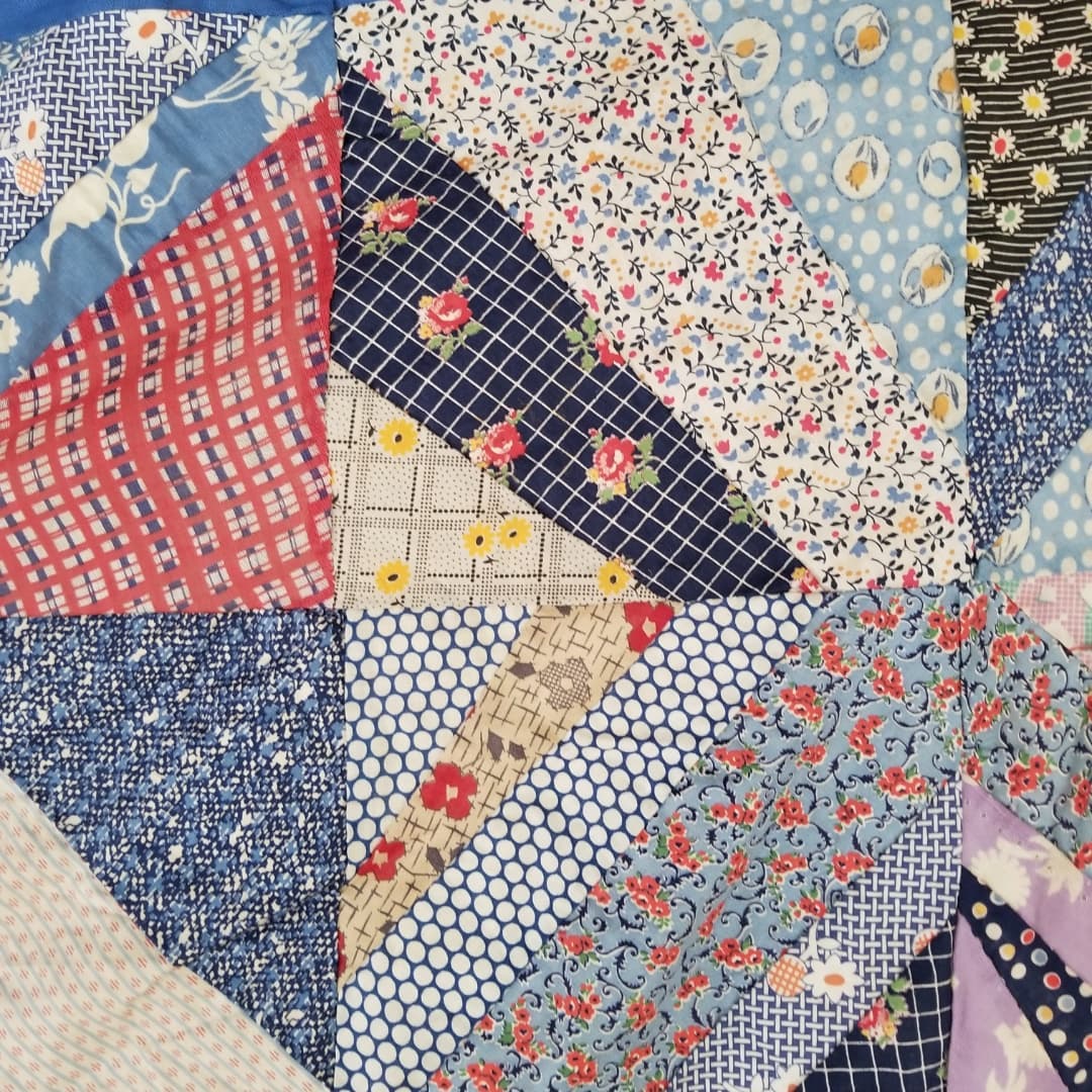 Floral Patchwork Quit TOP