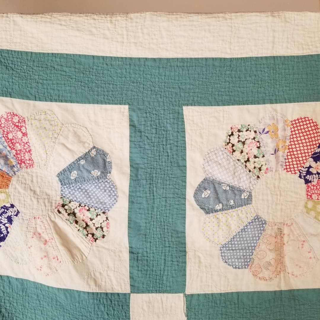 Dresden Flower, Summer Quilt