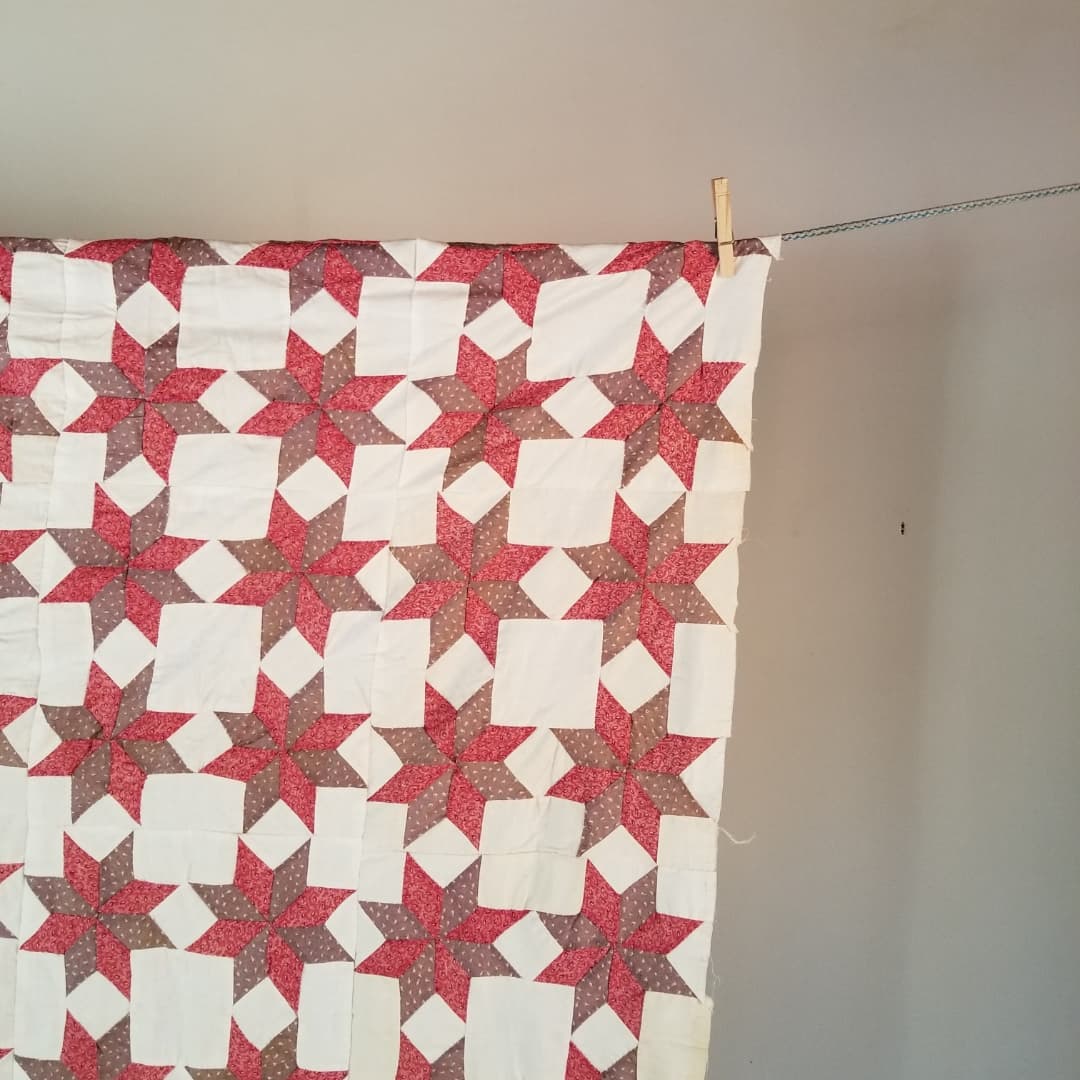 Point Star Quilt TOP