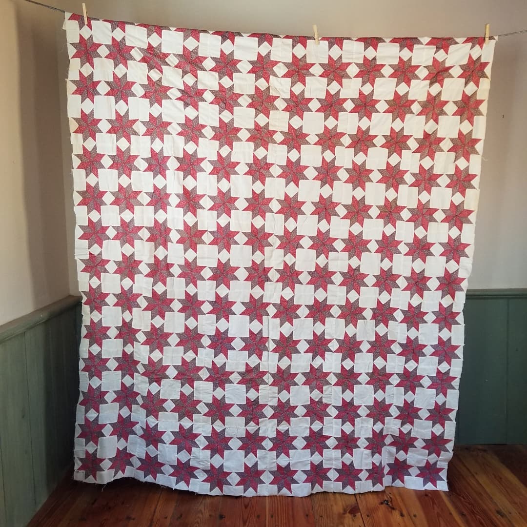 Point Star Quilt TOP