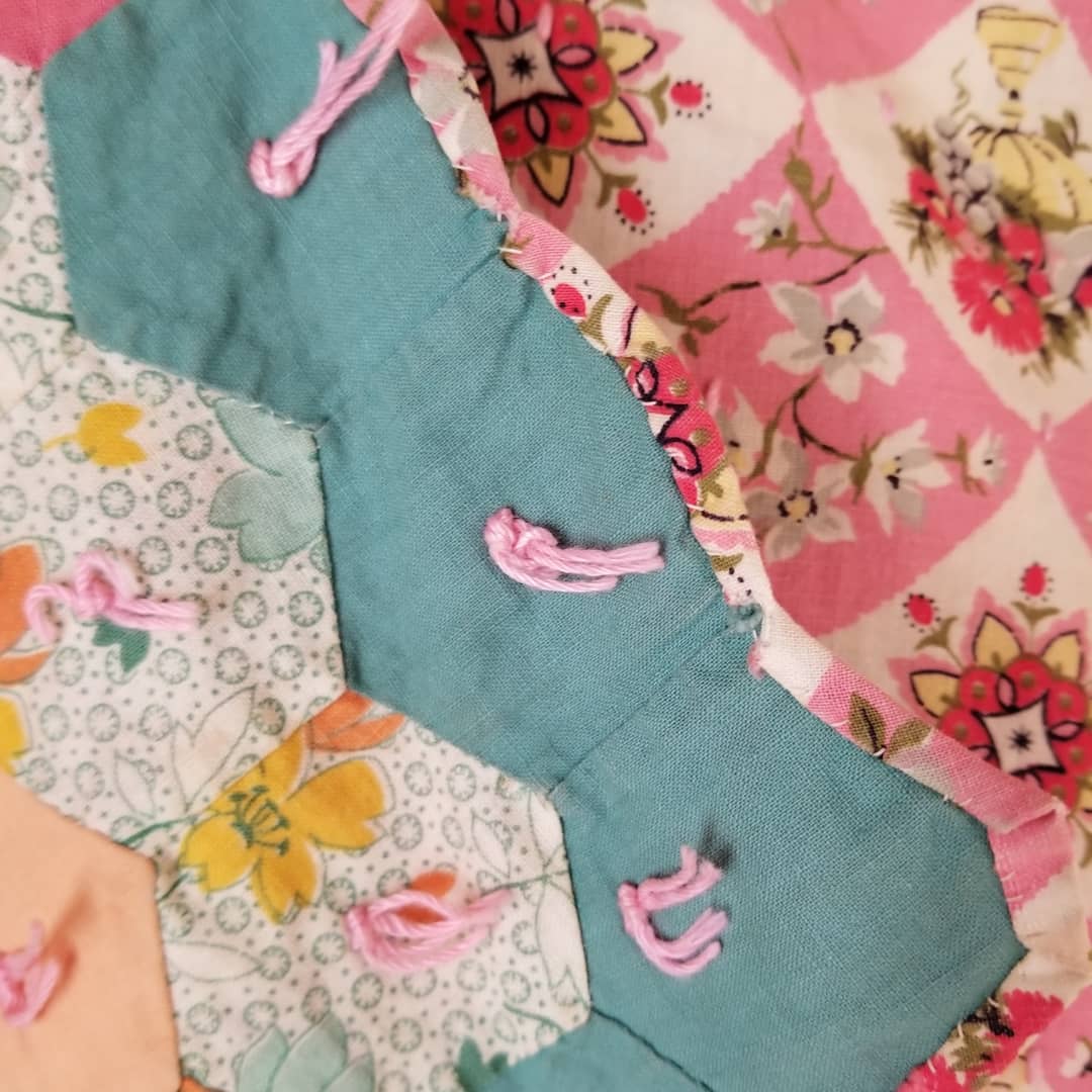 Grandmother's Garden Coverlet