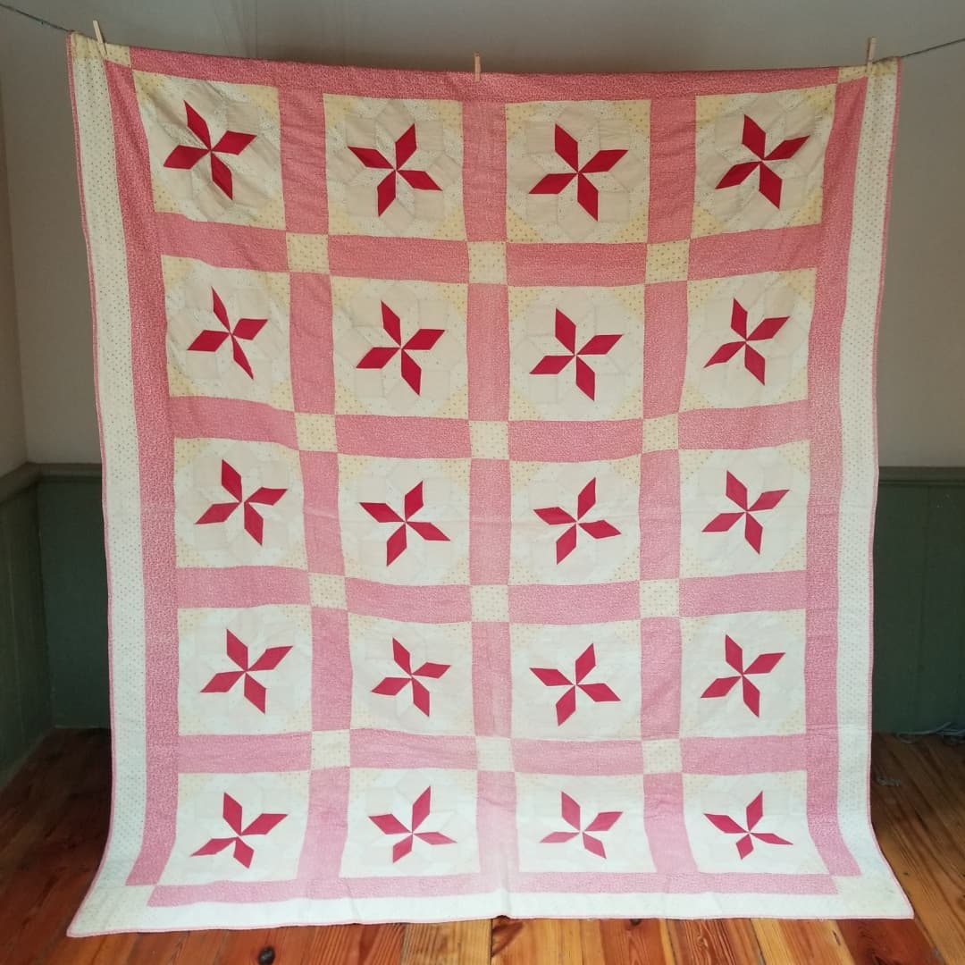 Pink Calico Quilt 3